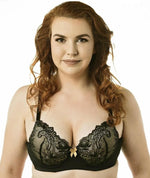 Lady Emprezz Rizzo Padded Shaping Bra - Black/Nude Bras 18A 