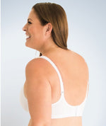 Leading Lady Molded Padded Seamless Non-Underwired Bra - White Bras 