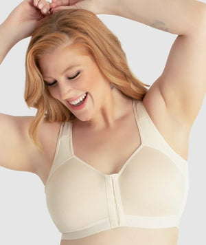 LEADING LADY SMOOTH WIRE-FREE BRA, NUDE, 44A, NWOT 