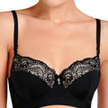 Lovable Castaspell Long Line Bra - Black