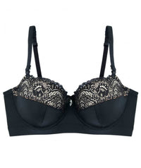 Lovable Castaspell Long Line Bra - Black Bras 