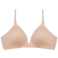 Lovable Seamless Contour Soft Cup Wire-free Bra - Nude