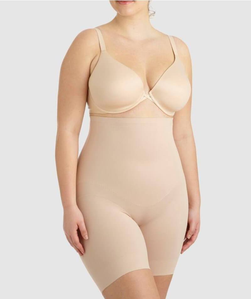 Equilibrium Post Op One Piece Girdle with Sleeves And Bra
