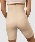 Miraclesuit Shape With An Edge High Waist Long Leg - Nude Shapewear 