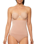 Nancy Ganz Bamboo Essentials High Waisted Brief - Mahogany Shapewear 