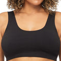 Nancy Ganz Bamboo Essentials Lined Bralette - Black