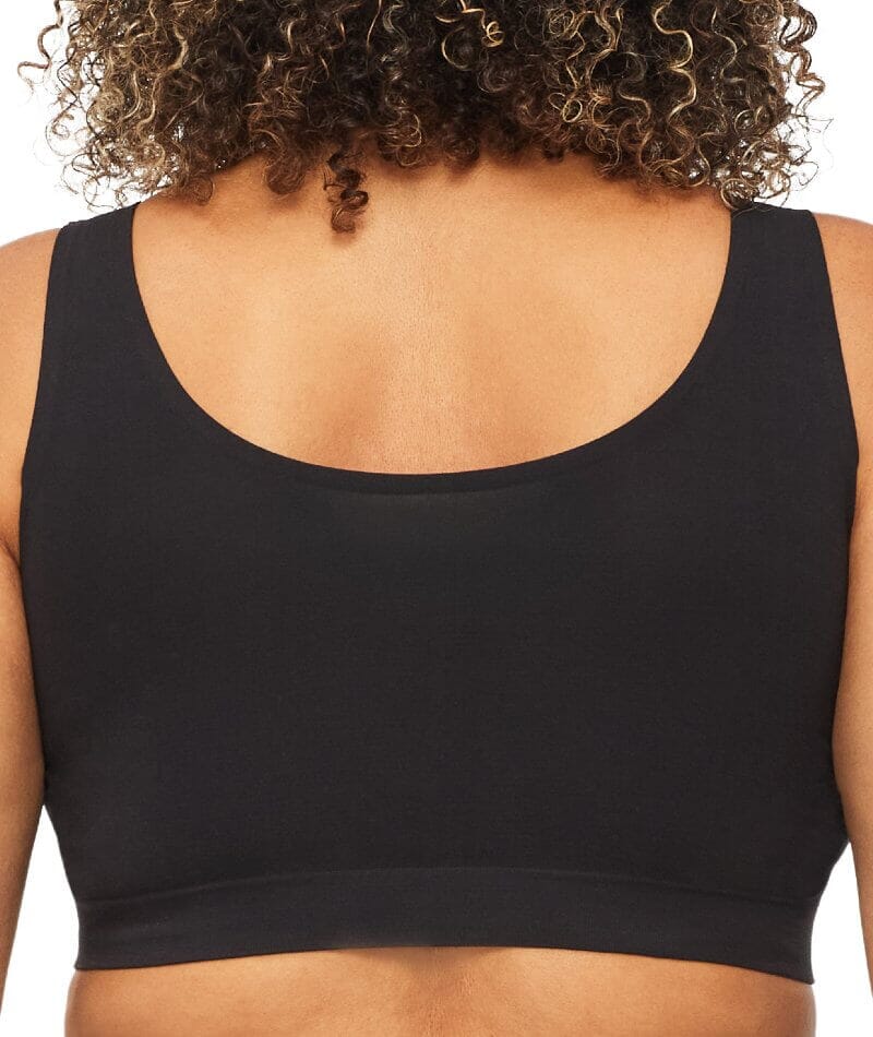 Nancy Ganz Bamboo Essentials Lined Bralette - Black Bras 