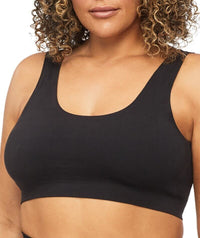 Nancy Ganz Bamboo Essentials Lined Bralette - Black Bras 