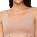 Nancy Ganz Bamboo Essentials Lined Bralette - Mahogany