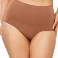 Nancy Ganz Bamboo Essentials Waisted Brief - Cocoa