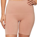 Nancy Ganz Bamboo Essentials Waisted Thigh Shaper Short - Mahogany