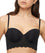 Nancy Ganz Harlequin Strapless Longline Bustier Bra - Black Bras 