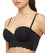 Nancy Ganz Harlequin Strapless Longline Bustier Bra - Black Bras 