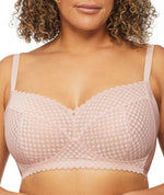 Nancy Ganz Revive Amelia Wire-free Lace Full Cup Bra - Rose Quartz Bras 