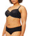 Nancy Ganz Revive Maya Underwire Lace Minimiser Bra - Black Bras 