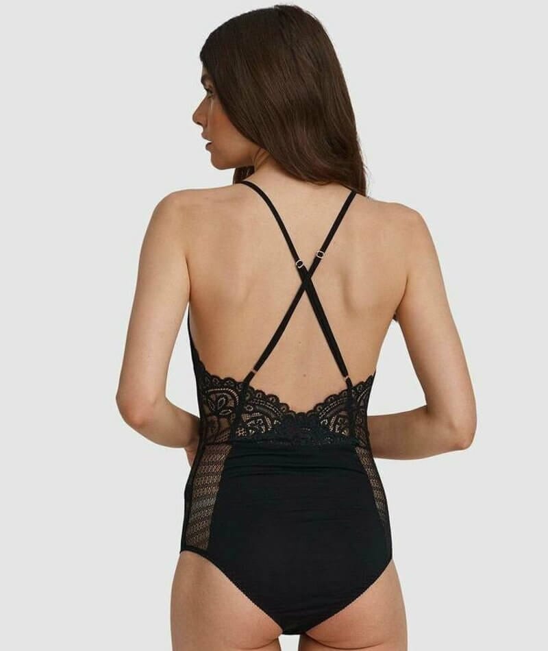 Oh!Zuza Lace Bodysuit - Black Bodysuits & Basques 