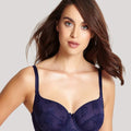 Panache Tango Underwired Balconnet Bra - Navy