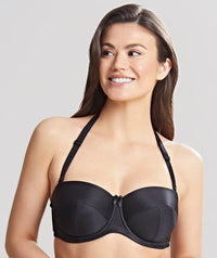 Panache Evie Underwired Strapless Bra - Black Bras 