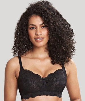 Panache Andorra Wire-free Full Cup Bra - Black Bras 