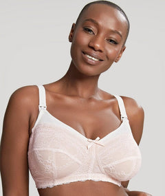 Panache Sophie Drop Cup Nursing Bra, White at John Lewis & Partners