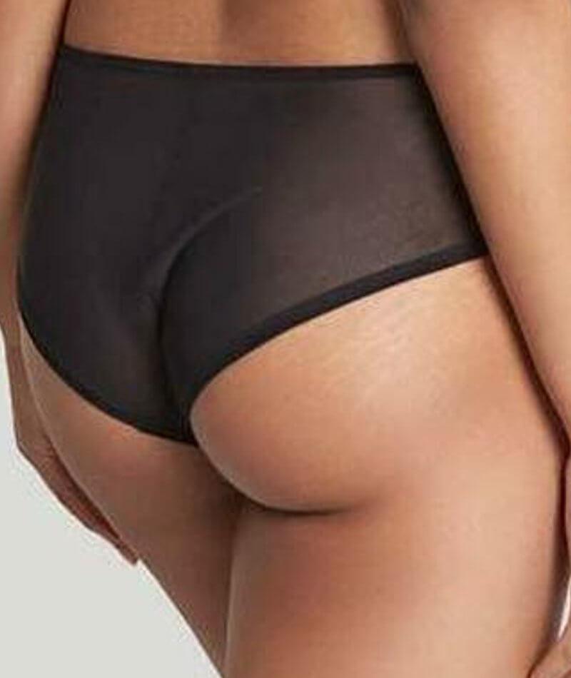 Panache Clara Brief - Black/Fig Knickers 