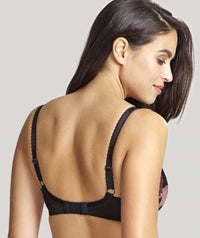 Panache Clara Full Cup Underwire Bra - Black/Fig Bras 