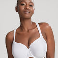 Panache Porcelain Elan Moulded Underwired T-Shirt Bra - White