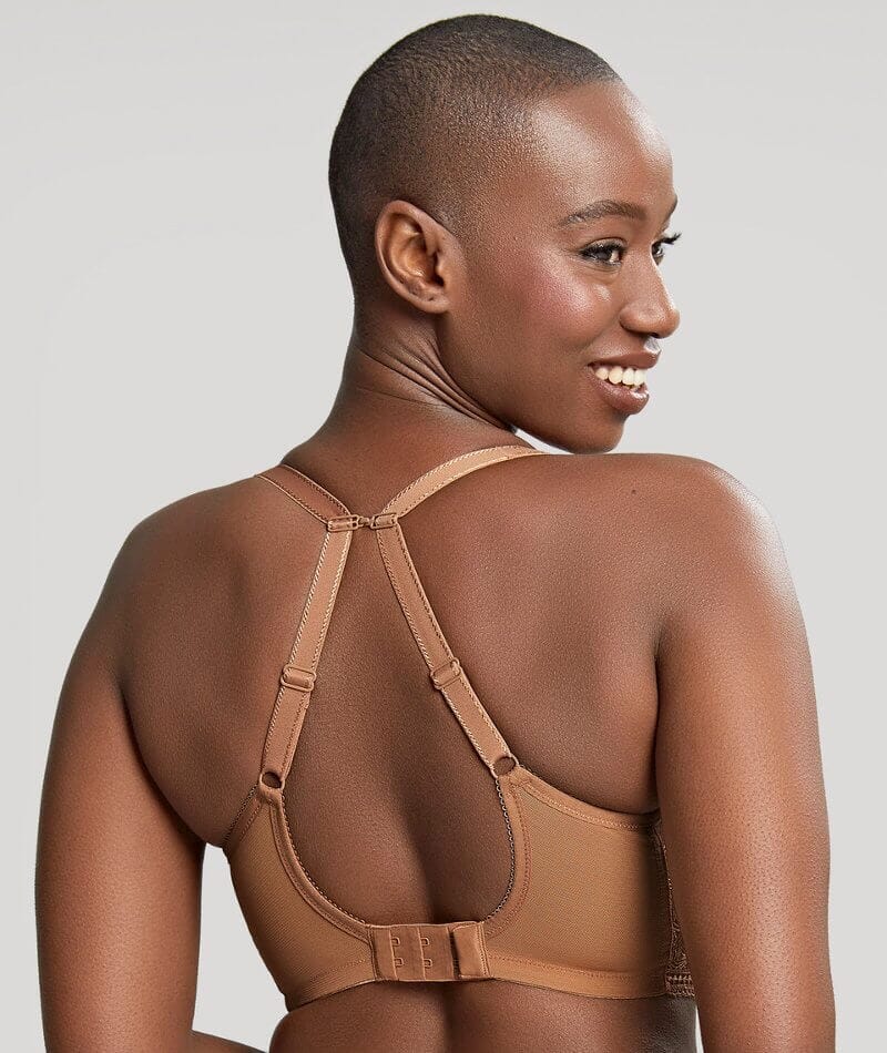 Panache Cari Moulded Spacer Underwired T-Shirt Bra - Caramel Bras 