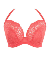 Panache Addison Non Padded Underwired Plunge Bra - Paradise Pink Bras 