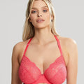 Panache Addison Non Padded Underwired Plunge Bra - Paradise Pink