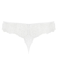 Panache Ana Thong - White Knickers 