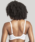 Panache Ana Underwired Plunge Bra - White Bras 