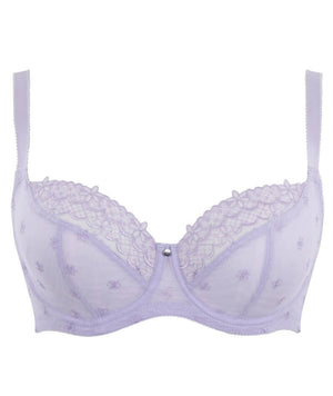 COLLUSION knitted bra in lilac
