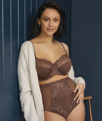 Panache Envy Full Cup Underwire Bra - Chestnut Bras 