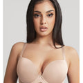 Panache Faith Moulded Plunge Bra - Latte