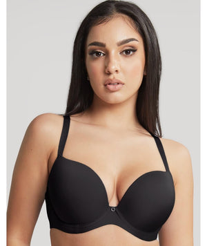 Panache Faith Moulded Plunge Bra - Noir Bras 