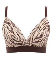 Panache Lyzy Vibe Triangle Wirefree Bra - Zebra Bras 