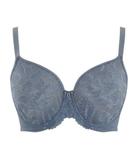 Panache Radiance Moulded Full Cup Underwire Bra - Steel Blue Bras 