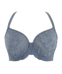 Panache Radiance Moulded Full Cup Underwire Bra - Steel Blue Bras 