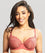 Panache Rocha Low Front Balconnet Bra - Garnet Rose Bras 