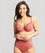 Panache Rocha Low Front Balconnet Bra - Garnet Rose Bras 