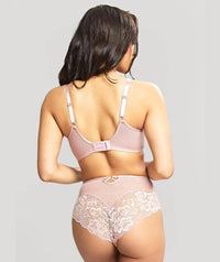 Panache Sabrina High Waist Brazilian Brief - Vintage Pearl Knickers 