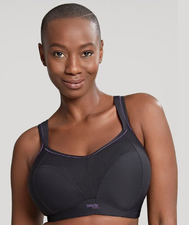 Wacoal Sport Non-Padded Wired Full Coverage High Intensity Sports Bra Brown