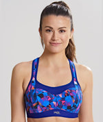 Panache Sport Underwired Racerback Sports Bra - Neon Rave Bras 