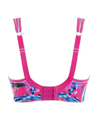 Panache Sport Underwired Sports Bra - Abstract Orchid Bras 