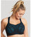 Panache Sport Underwired Sports Bra - Black/Aqua Bras 