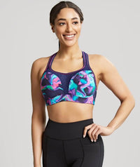 Panache Sport Underwired Sports Bra - Cyber Swirl Bras 