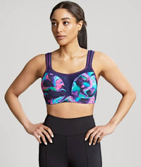 Panache Sport Underwired Sports Bra - Cyber Swirl Bras 