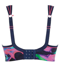 Panache Sport Underwired Sports Bra - Cyber Swirl Bras 