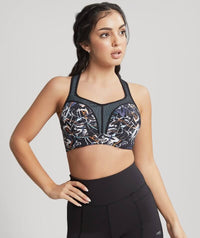 Panache Sport Underwired Sports Bra - Ink Splat Bras 